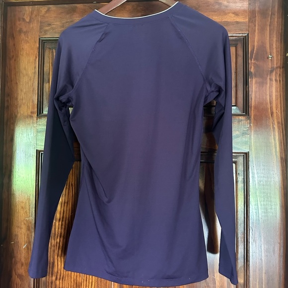 Nike Women's Deep Purple Long Sleeve Jersey - Picture 3 of 3